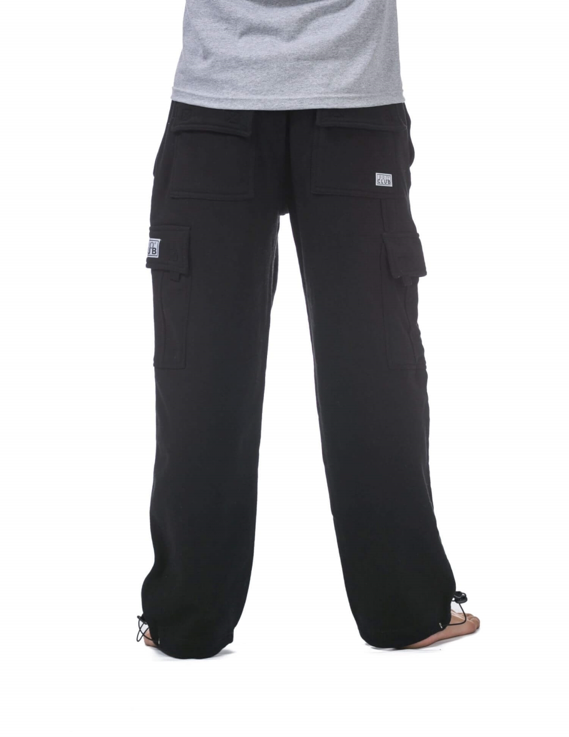 Winter New Men's Black Fleece Cargo Pants Fashion Many Pockets Casual Warm  Slim Trousers - AliExpress